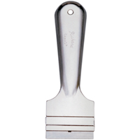 Grattoirs &agrave; lame de rasoir, Lame Acier &agrave; haute teneur en carbone, Largeur 1-1/2", Manche M&eacute;tal Rock Safety Industrial Ltd