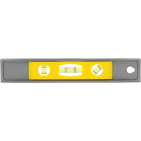 Torpedo Level, 9" L, Magnetic Rock Safety Industrial Ltd