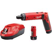 Ensemble tournevis hexagonaux M4, 1/4", 4 V, 44 lb-po couple max., Lithium-ion bloc-pile Rock Safety Industrial Ltd
