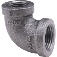 Coudes de r&eacute;duction 90°, Galvanis&eacute;, 3/4" x 1/2" Rock Safety Industrial Ltd