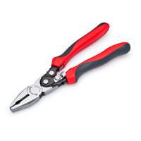 Pro Series Dual Material Lineman's Compound Action Cutting Pliers Rock Safety Industrial Ltd