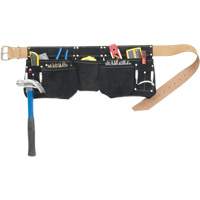 Journeyman's Carpenter Tool Belt, Leather, Black Rock Safety Industrial Ltd