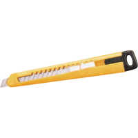 Snap-Off Knife, Carbon Steel, Plastic Handle Rock Safety Industrial Ltd