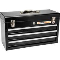 Portable Tool Box, 20" W, 3 Drawers, Black Rock Safety Industrial Ltd