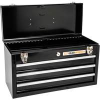 Portable Tool Box, 20" W, 3 Drawers, Black Rock Safety Industrial Ltd