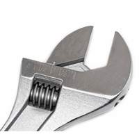 Adjustable Tapered Handle Wrench - Carded, 18" L, 2-1/16"/53 mm Max Width, Chrome/Polished Rock Safety Industrial Ltd