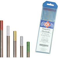 Tungsten Electrodes, 0.020" Dia. x 7" L Rock Safety Industrial Ltd