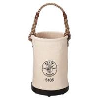 Straight-Wall Bucket, 14" H, Canvas, Beige Rock Safety Industrial Ltd