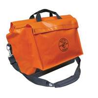 Vinyl Equipment Bag, Vinyl, 2 Pockets, Orange Rock Safety Industrial Ltd