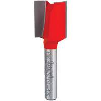Router Bit - Double Flute Straight Bit, 5/8" Dia., 7/8" H, 2-1/8" L, 1/4" Shank Rock Safety Industrial Ltd