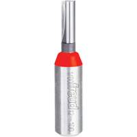 Router Bit - Double Flute Straight Bit, 1/4" Dia., 1" H, 2-3/8" L, 1/2" Shank Rock Safety Industrial Ltd