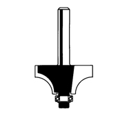 Router Bit - Beading Bit, 5/8" Dia., 1/4" Shank Rock Safety Industrial Ltd