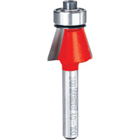 Router Bit - Chamfer Bit, 23/32" Dia., 1/4" Shank Rock Safety Industrial Ltd