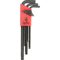 Balldrive L-Style Hex Key Set, 9 Pcs., Metric Rock Safety Industrial Ltd