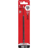 Embouts Shockwave, Carr&eacute;e, Embout #2, Prise 1/4", Longueur 6" Rock Safety Industrial Ltd