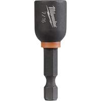 Tourne-&eacute;crou Shockwave Impact Duty, Embout 1/4", Prise 7/16", 1-7/8" lo, Magn&eacute;tique Rock Safety Industrial Ltd