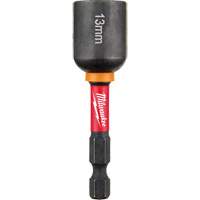 Tourne-&eacute;crou Shockwave Impact Duty, Embout 1/4", Prise 13 mm, 2-9/16" lo, Magn&eacute;tique Rock Safety Industrial Ltd