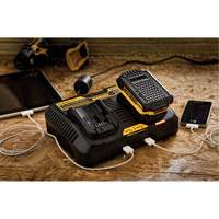 Max Jobsite Charging Station, 12 V/20 V, Lithium-Ion Rock Safety Industrial Ltd