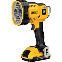Projecteur &agrave; del pour chantier, DEL, 1000 Lumens, Piles Rechargeable Rock Safety Industrial Ltd