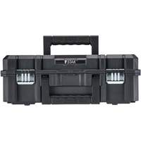 Coffre &agrave; outils avec dessus plat TSTAK II, 17-1/4" x 13" x 6-3/8", Noir Rock Safety Industrial Ltd