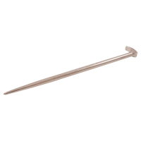 Rolling Head Pry Bar, 1-1/2" W x 11" L Rock Safety Industrial Ltd