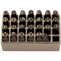 Letter Hand Stamp Set, 27 Pieces Rock Safety Industrial Ltd