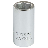 Socket, 5/16", 1/4" Drive, 6 Points Rock Safety Industrial Ltd
