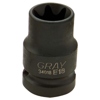 Douille Torx, 1/2", Prise 1/2", 6 pans Rock Safety Industrial Ltd