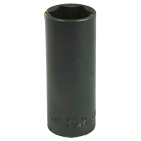 Douille, Chocs, 3/4", Prise 3/8", 6 pans, Profond Rock Safety Industrial Ltd