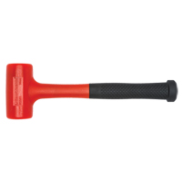 Polyurethane Dead Blow Hammer, 18 oz., Textured Grip, 11-3/10" L Rock Safety Industrial Ltd