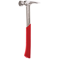 Milled Face Framing Hammer, 22 oz., Solid Steel Handle, 15" L Rock Safety Industrial Ltd