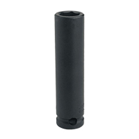 Douille, Chocs, 13 mm, Prise 3/8", 6 pans, Profond Rock Safety Industrial Ltd