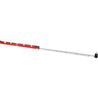 Niveau extensible RedStick, Poutre en I, 12' lo, Aluminium, 3, Magn&eacute;tique Rock Safety Industrial Ltd