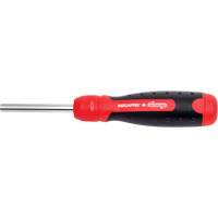 Ratcheting Tamperproof Screwdriver, 8-1/2" L, Cushion Grip Handle Rock Safety Industrial Ltd