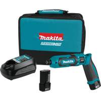 Trousse de tournevis &agrave; chocs, 1/4", 220 lb-po Couple max., 7,2 V, Lithium-ion Rock Safety Industrial Ltd