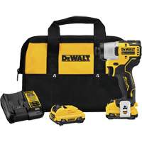Xtreme Brushless Impact Driver Kit, 1/4", 1450 in-lbs Max. Torque, 12 V, Lithium-Ion Rock Safety Industrial Ltd