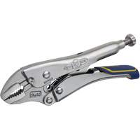 Fast Release Locking Pliers with Wire Cutter, 5" Length, Curved Jaw Rock Safety Industrial Ltd