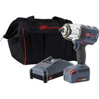 IQv20 High Torque Cordless Impact Wrench Kit, 20 V, 1/2" Socket Rock Safety Industrial Ltd