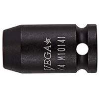 Magnetic Socket, Impact, 1/2", 1/4" Drive, 6 Points Rock Safety Industrial Ltd