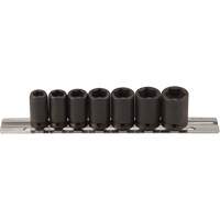 Magnetic Socket Set, 7 Pcs, Impact, 1/4" Drive Size Rock Safety Industrial Ltd