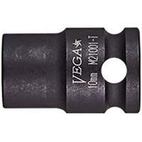 Thin Walled Socket, Impact, 8 mm, 3/8" Drive, 6 Points Rock Safety Industrial Ltd