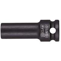Thin Walled Socket, Impact, 1/2", 3/8" Drive, 6 Points, Deep Rock Safety Industrial Ltd
