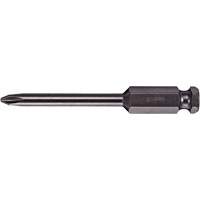 Embout pour outil &eacute;lectrique, Phillips, Embout #4, Prise 7/16", Longueur 3-1/2" Rock Safety Industrial Ltd