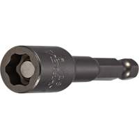 Tourne-&eacute;crou &agrave; lobes, Embout 1/4", Prise 1/4", 2-9/16" lo, Magn&eacute;tique Rock Safety Industrial Ltd