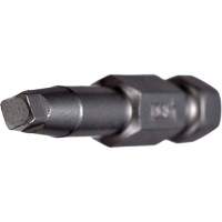 Embout pour outil &eacute;lectrique, Carr&eacute;e, Embout #0, Prise 1/4", Longueur 2-3/4" Rock Safety Industrial Ltd