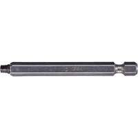 Two-Piece Construction Power Bit, Square, #1 Tip, 1/4" Drive Size, 2-3/4" Length Rock Safety Industrial Ltd