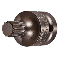 Embout &agrave; ins&eacute;rer, Triple carr&eacute;, 6 x 1-1/2" lo, Prise 1/2" Rock Safety Industrial Ltd