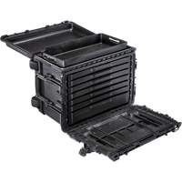 Gen 2 Mobile Tool Chest, 24" W, 6 Drawers, Black Rock Safety Industrial Ltd