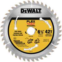 Lame TrackSaw FlexVolt, 6-1/2", 42 dents, Pour Bois Rock Safety Industrial Ltd