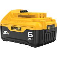 Max XR&reg; Premium Battery Pack, Lithium-Ion, 20 V, 6 Ah Rock Safety Industrial Ltd